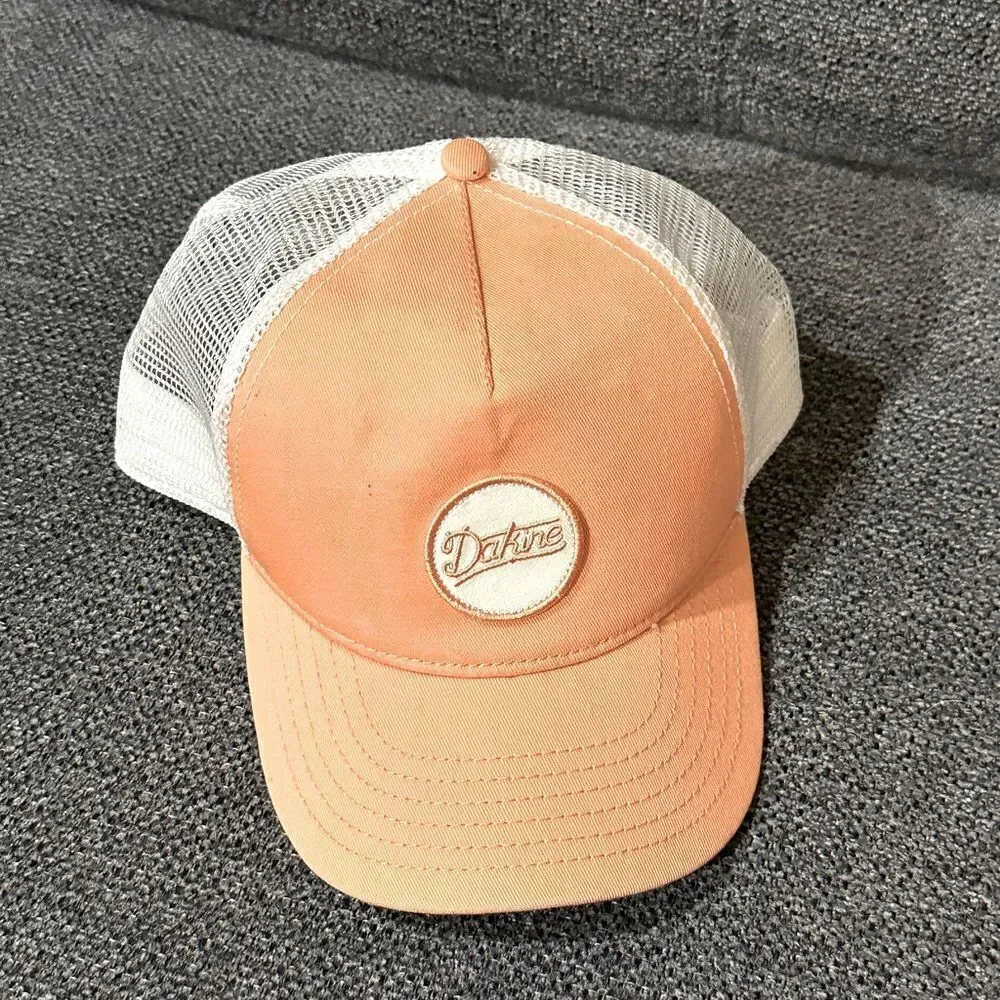 Dakine shoreline trucker hat coral cap